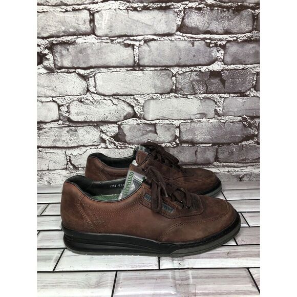 Mephisto Runoff Air-Jet System Brown Leather Sneaker Shoes Women’s Sz 8M US/39EU - Picture 4 of 16